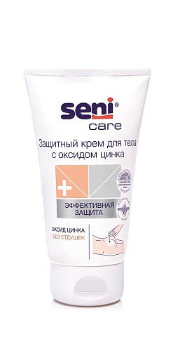 Крем защитный для тела ОКИСЬ ЦИНКА Seni Care, 100 мл