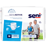 Впитывающие трусы для взрослых Seni Active Medium 10 шт. (80-110 см)