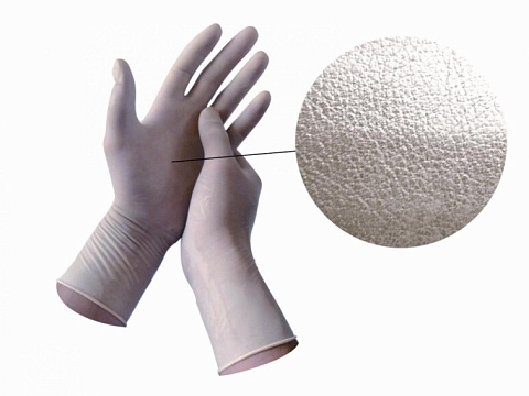 Перчатки Surgisoft ,  хирургические из латекса,  стерильные, покрытые полимером, неопудренные. размер 8., 50 пар.
