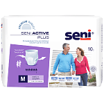 Впитывающие трусы для взрослых Seni Active Plus Medium 10 шт. (80-110 см)