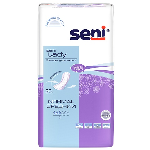 Урологические прокладки Seni Lady Normal, 20 шт.