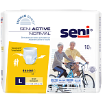 Впитывающие трусы для взрослых Seni Active Normal Large 10 шт. (100-135 см)