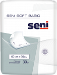 Пеленки Seni Soft Basic 60 x 60 см, 30шт.