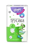 Подгузники-трусики bella baby Happy с каналами, размер 4 (8–14 кг), 44 шт.