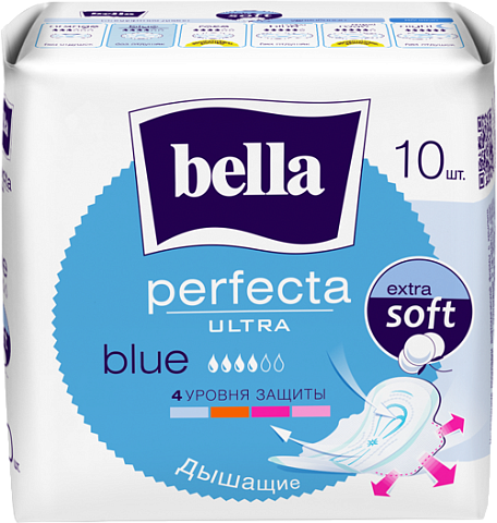 Прокладки женские  bella Perfecta Ultra Blue, 10 шт.
