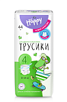 Подгузники-трусики bella baby Happy с каналами, размер 4 (8–14 кг), 44 шт.