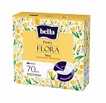 Прокладки ежедневные bella panty flora  с экстрактом тюльпана 70 шт.
