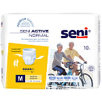 Впитывающие трусы для взрослых Seni Active Normal Medium 10 шт. (80-110 см)