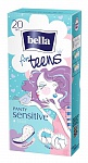Прокладки ежедневные bella for teens Sensitive, 20 шт.