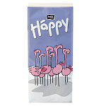 Платочки бумажные гигиенические Bella Baby Happy, 3-сл.  10 шт.