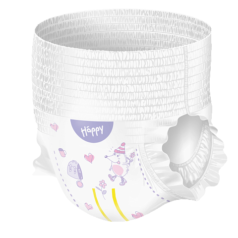 Подгузники-трусики bella baby Happy с каналами, размер 5 (11–18 кг), 40 шт.