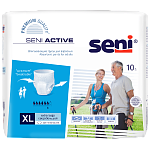 Впитывающие трусы для взрослых Seni Active Extra Large 10 шт. (120-160 см)