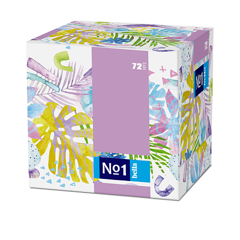 Салфетки бумажные двухслойные  "Джунгли" ,  72 шт./уп