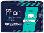 Вкладыши специальные (прокладки урологические) для мужчин seni man в размере EXTRA LEVEL 3 (ЭКСТРА УРОВЕНЬ 3), 15 шт.