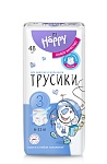 Подгузники-трусики bella baby Happy с каналами, размер 3 (6–11 кг), 48 шт.
