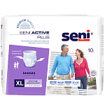 Впитывающие трусы для взрослых Seni Active Plus Extra Large 10 шт. (120-160 см)