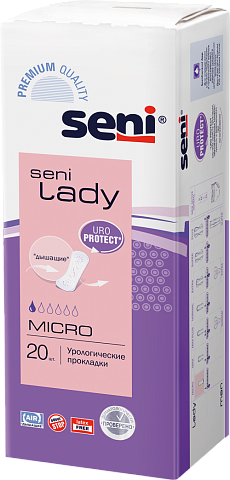 Прокладки урологические Seni Lady Micro, 20 шт. 