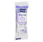 Бинт Matolast эластичный тканый 6 cм х 2м, 1 шт, без застежки