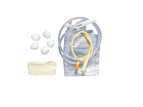 Стерильный набор для катетеризации мочевого пузыря, 9 единиц