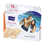 Пластыри Matopat Aqua Stop, 18 шт.