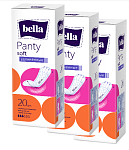 Прокладки ежедневные Bella Panty soft удлиненные 20*3 шт.