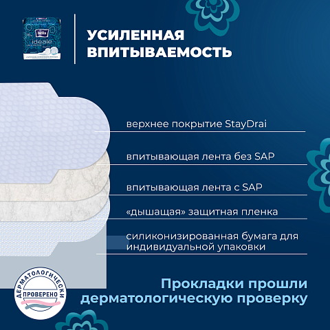 Прокладки женские Bella Ideale Ultra Normal по 10 шт.